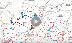 地図のWeb化による情報共有のデモ動画