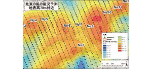 図4　詳細地形の流れを予測