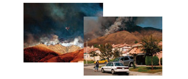 広域的な被害が発生したカリフォルニア火災
