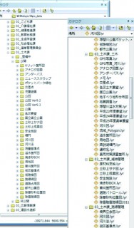 様々な部署の GIS データを一元管理