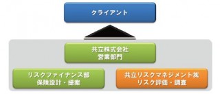 共立グループの組織形態