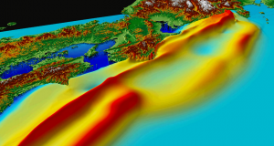 ArcGISを用いた津波シミュレーション動画