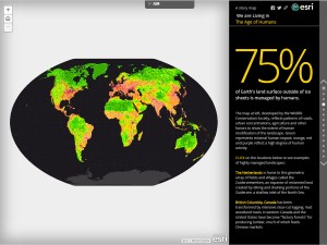 75％の陸地は開発されている