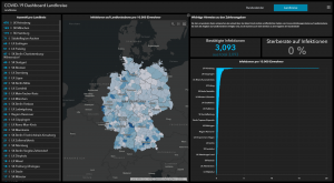 ドイツ国内の新型コロナウイルス感染状況