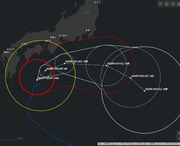 台風解析・進路予報