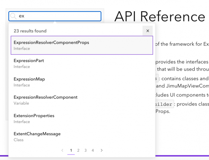API リファレンス