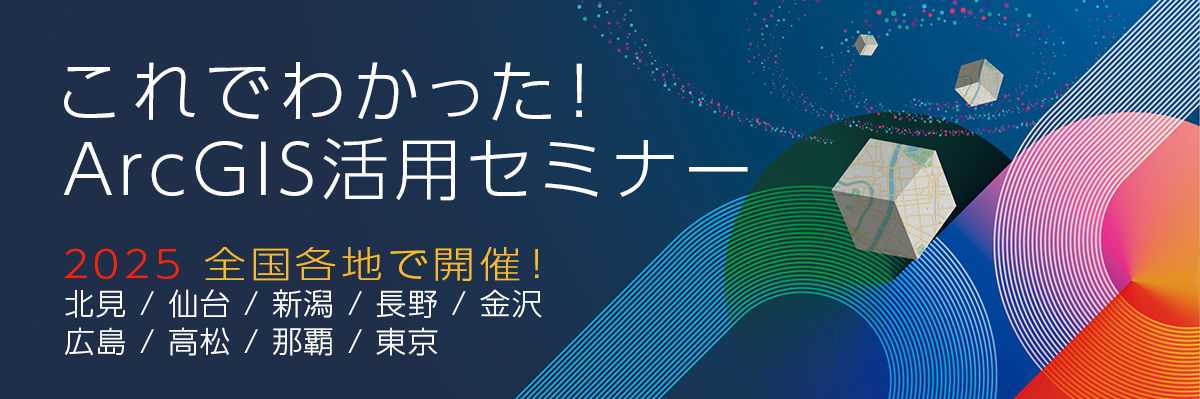 これでわかった！ ArcGIS 活用セミナー 2025