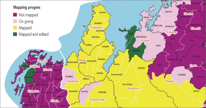 NISRはマッピング作業の進捗管理にArcGISを利用している