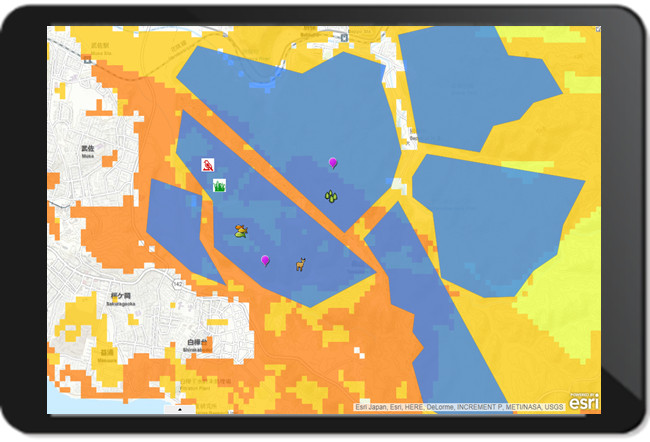 現地調査でモバイル活用