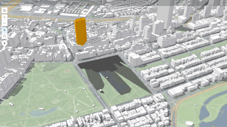 3D 都市モデルイメージ図
