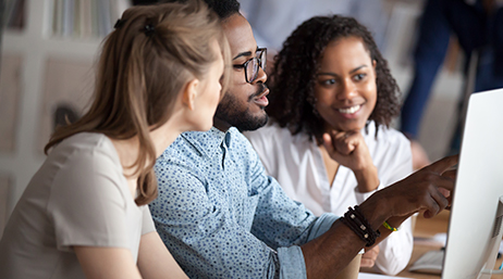 ArcGIS Online を使用したマップの共有および同僚との共同作業のイメージ