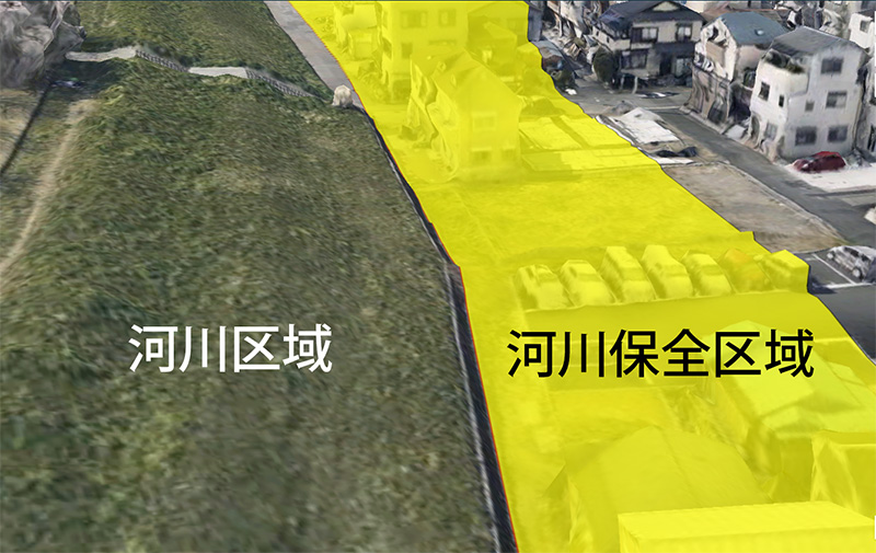 荒川デジタル河川管内図 河川区域等の公開
