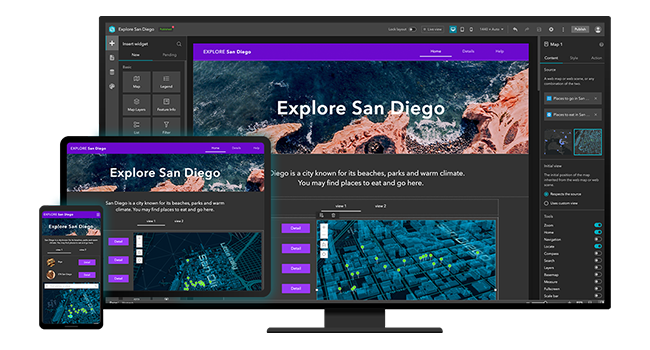 ArcGIS Experience Builder (Developer Edition)のイメージ