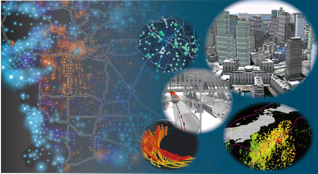 洗練された 2D/3D の地図表現