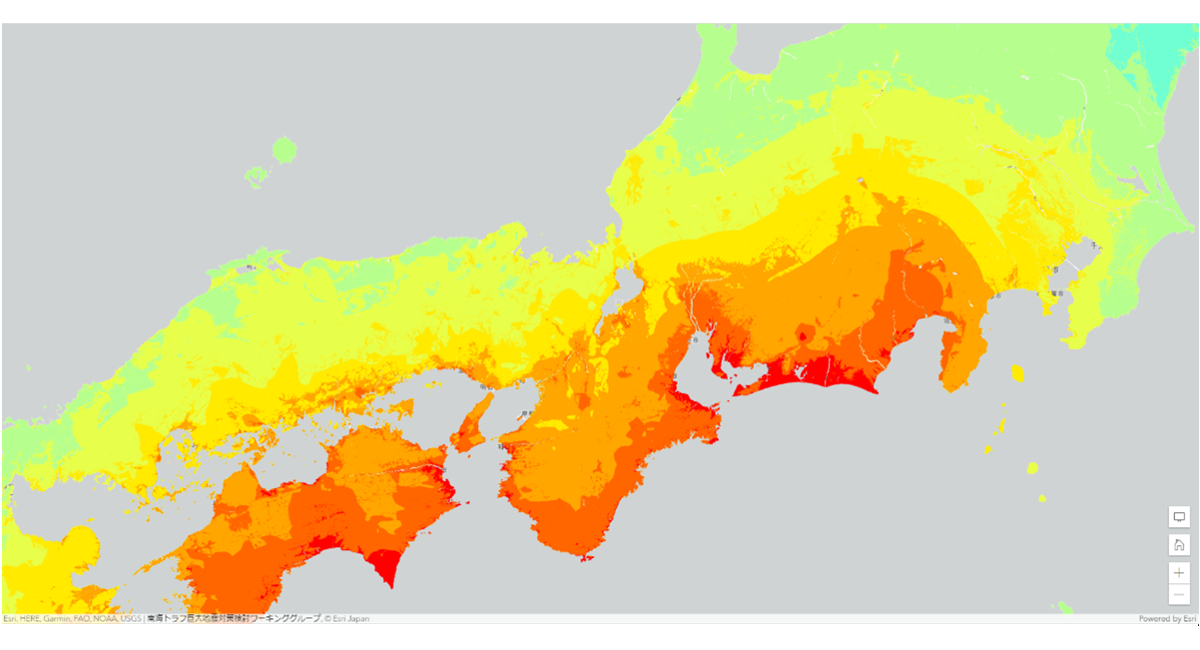 南海トラフ巨大地震の被害想定
