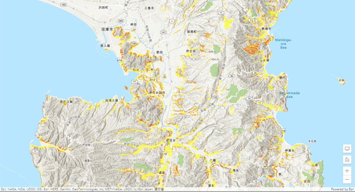 土砂災害警戒区域