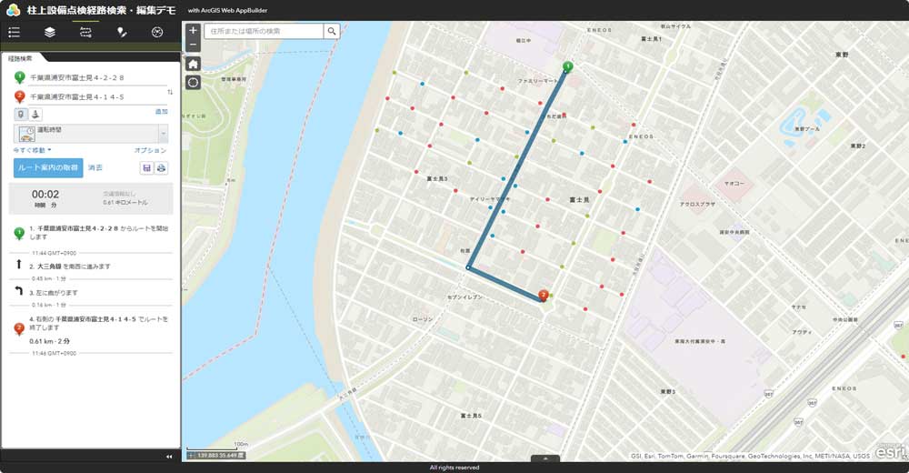 作業員の効率性