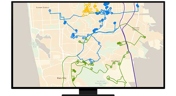 現地調査の最適ルーティング​