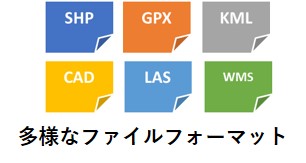 森林・林業で利用される様々なデータ形式