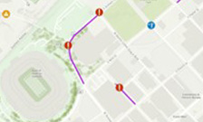 ブログ記事: ArcGIS Velocity でのニア リアルタイム解析の実行のイメージ