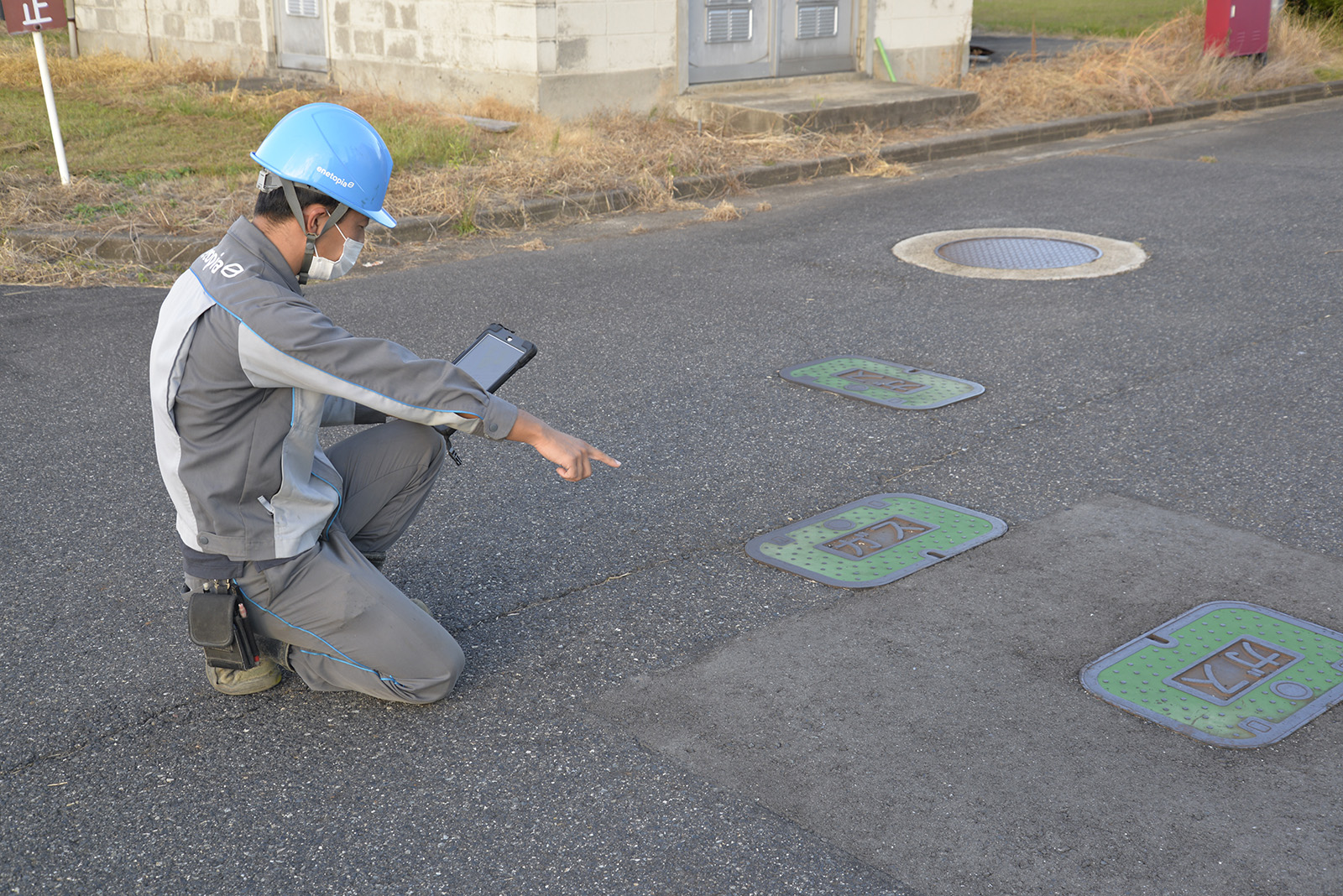 現地でのモバイル活用