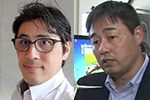 株式会社環境GIS研究所 　代表取締役　荒屋 亮 氏（左） 九州大学応用力学研究所 　准教授　内田 孝紀 氏（右）