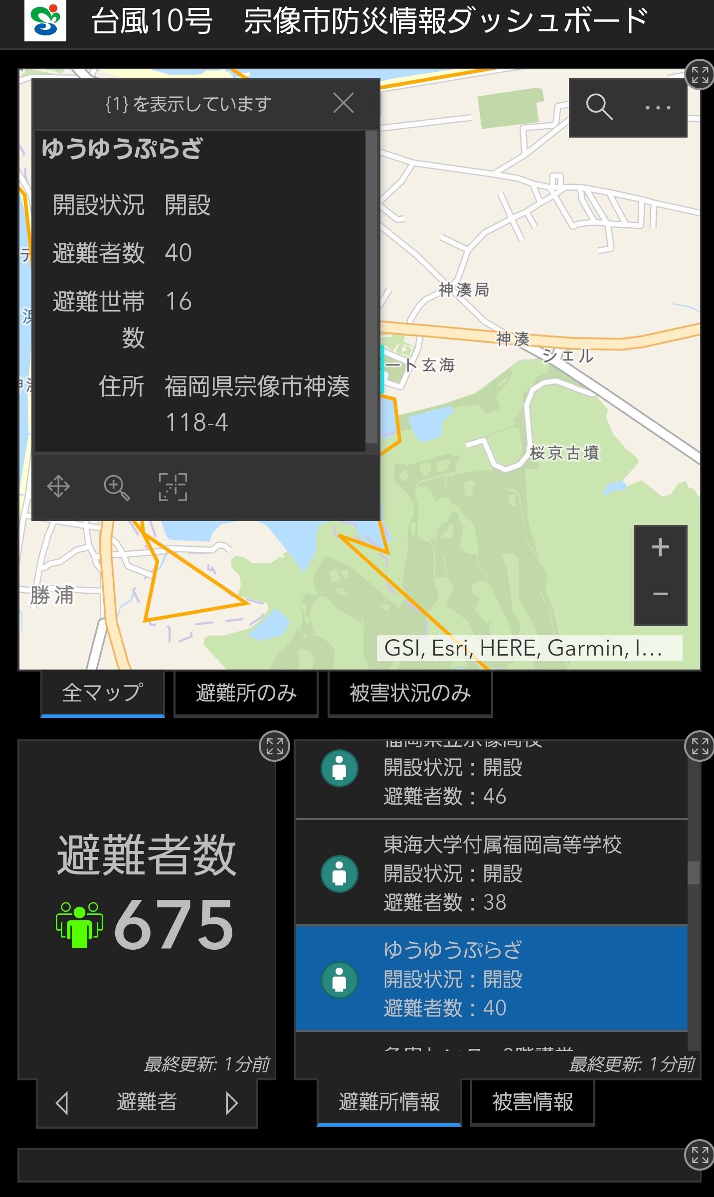 防災情報ダッシュボード