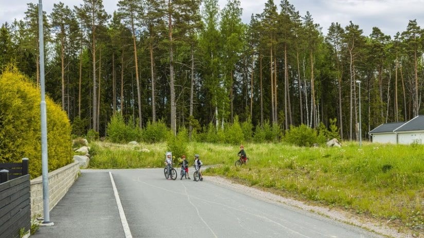 ウプサラ市では、あらゆる年齢層の住民が自然に近い環境を楽しんでいる。