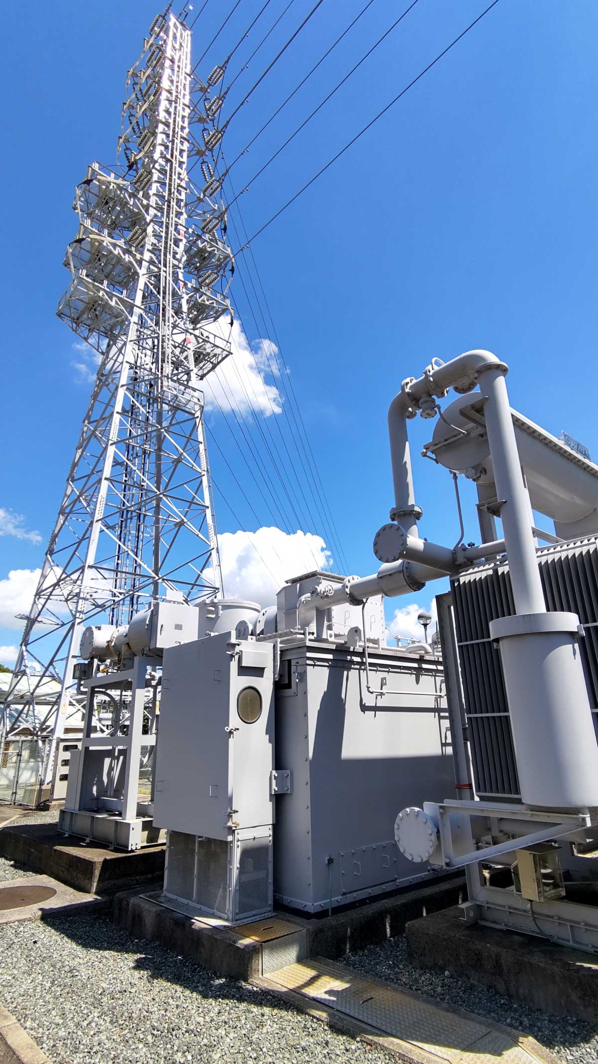 中部電力 技術開発本部の受電設備