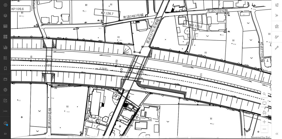 ArcGIS Online での表示
