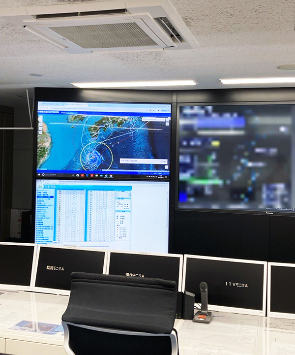 現場（支店）での表示状況