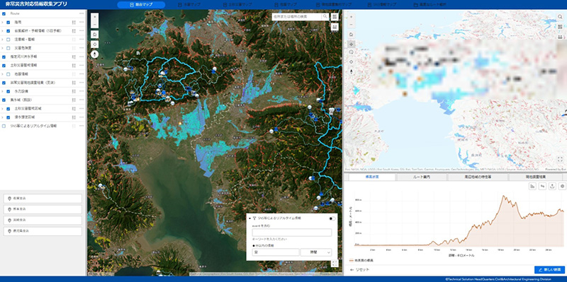非常災害対応アプリ