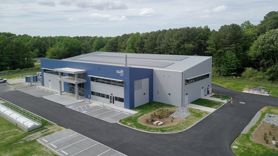 HRSDのSWIFTプロジェクトのための最初の施設はデモンストレーション用の施設として建設された。