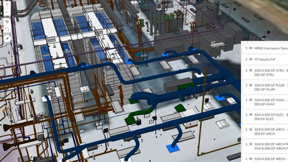 モデルでパイプに色を付けることで異なるエレメントやデモンストレーションの動きをより分かりやすく伝達することが可能になる。