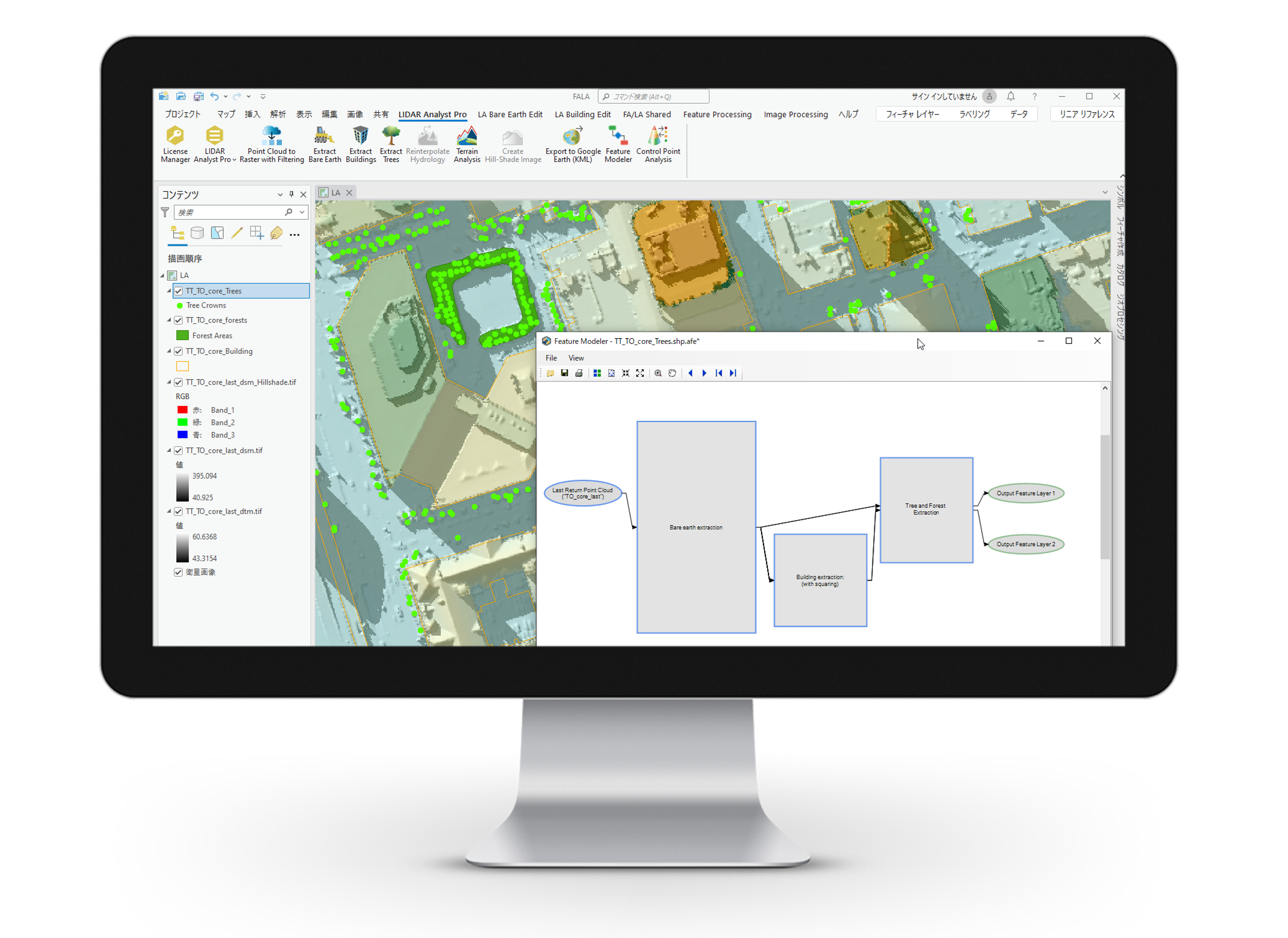 フィーチャ モデルのイメージ