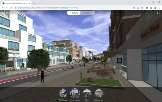 都市の 3D モデルの共有のイメージ