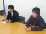 末久 博行 グループリーダー(左)、山口裕哉 氏(右)