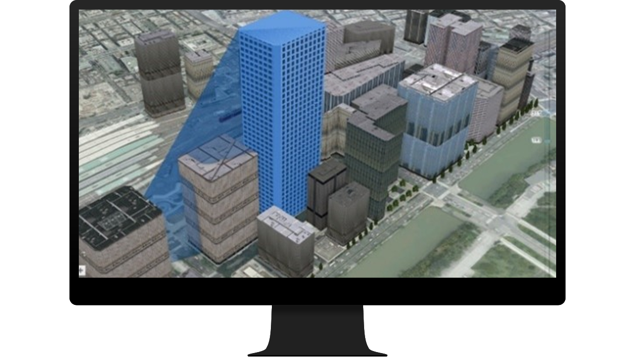 日影解析のイメージ