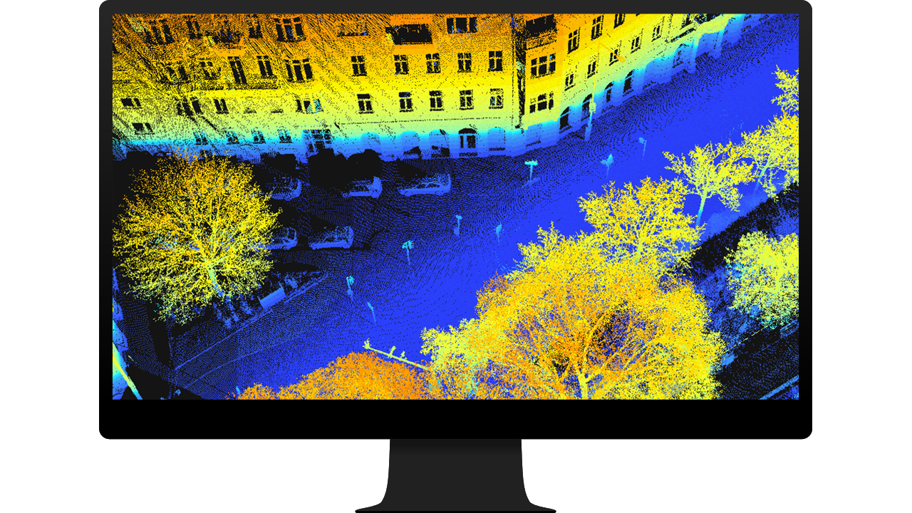 LIDAR データの活用のイメージ