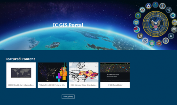 「IC GIS Portal」 NGAが実装したアメリカ連邦政府最大のジオポータル