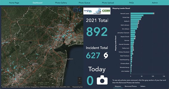 ボランティアポータルのダッシュボード