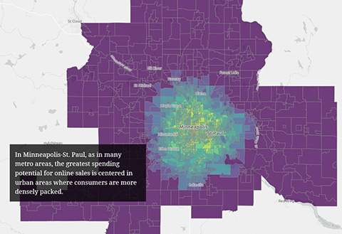AI によるハロー予測：実店舗とオンライン販売予測を組み合わせた店舗戦略策定