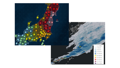 気象オンラインサービス（ゲヒルン版）
