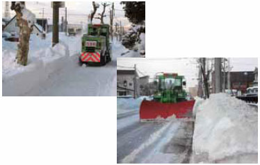 車道・歩道の除雪