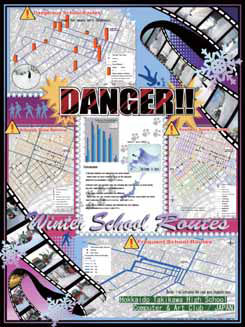 米国ESRIユーザー会　出展ポスター