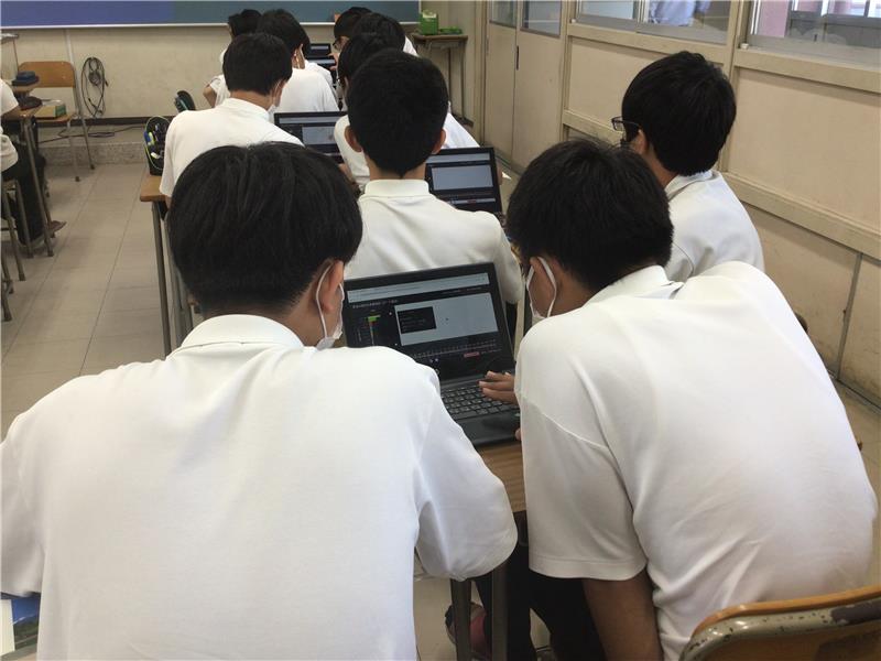 ArcGIS を活用した授業の様子