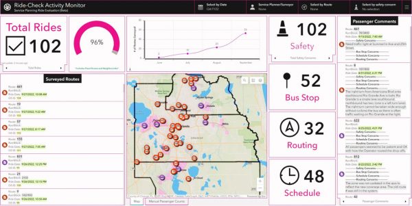 GIS を最大限に活用し、地域のバス事業の運営をサポート