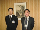 日浦 陽一 氏（左）、 桐生 克章 氏（右）