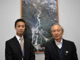 内山 庄一郎 氏(左) 井口 隆 室長(右)