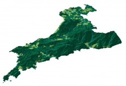 南大隅町の地形・集落・河川